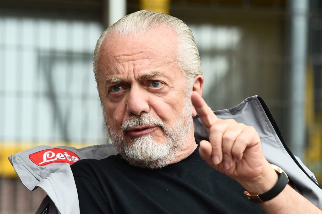 Napoli, il presidente De Laurentiis compie 71 anni