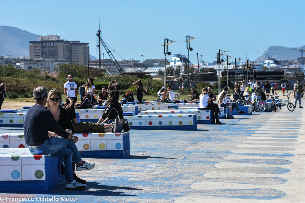 Palermitani in giro nella fase 2, molti ma non moltissimi