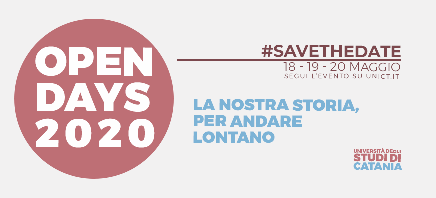 Open days online, UniCT si presenta alle future matricole