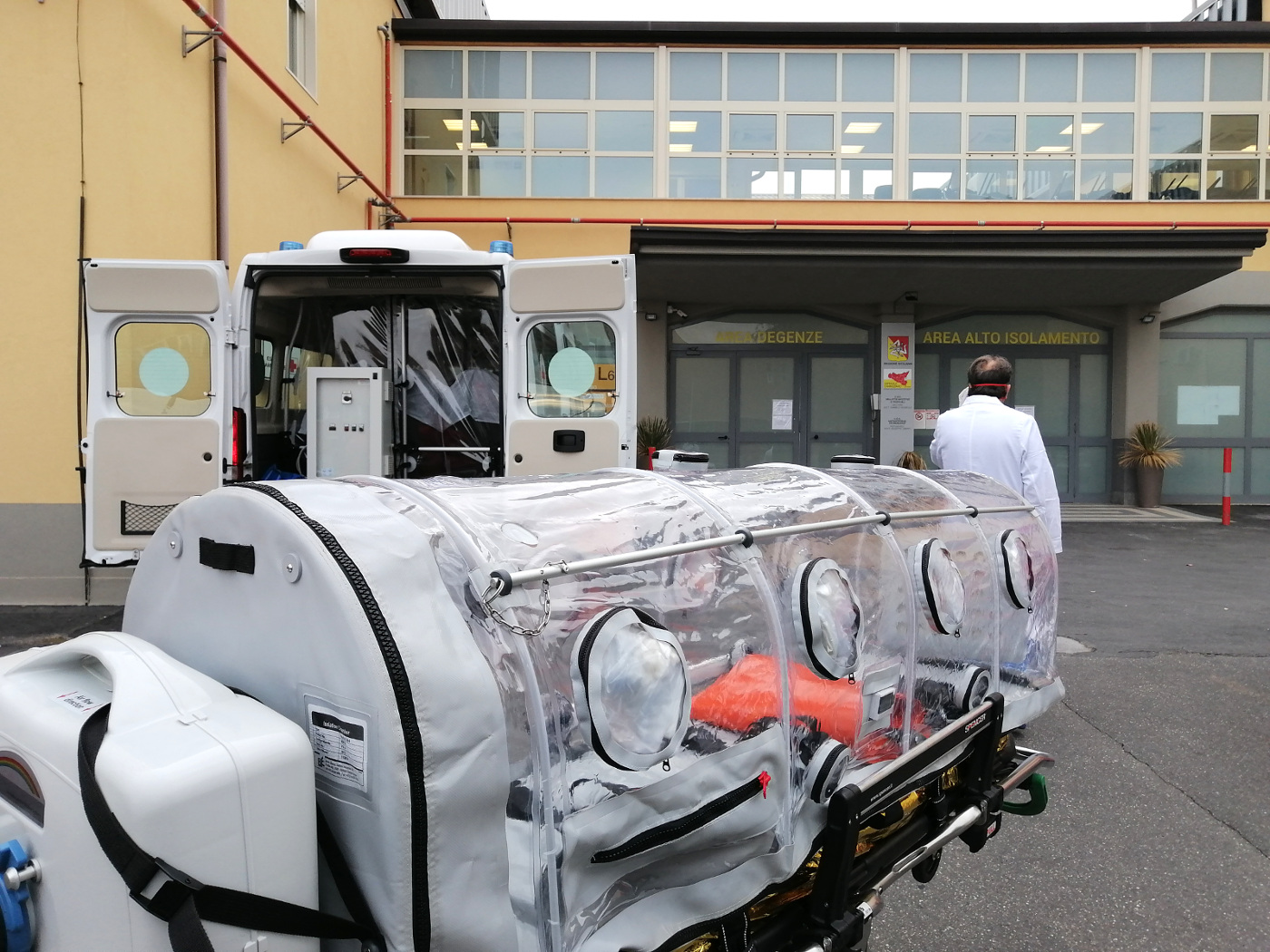 Barella di biocontenimento: domani il primo corso al Cannizzaro di CT