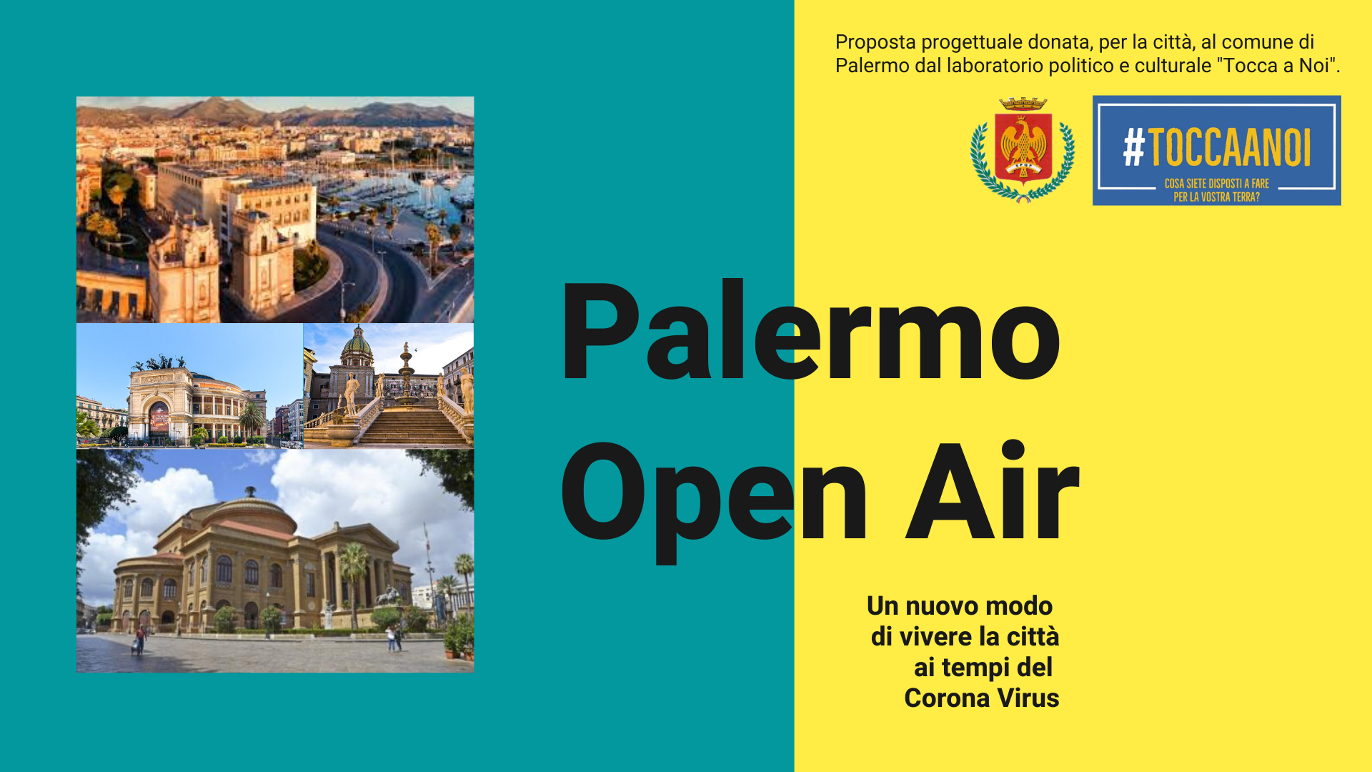 Palermo Open Air, il progetto per la ripartenza di pub e ristoranti