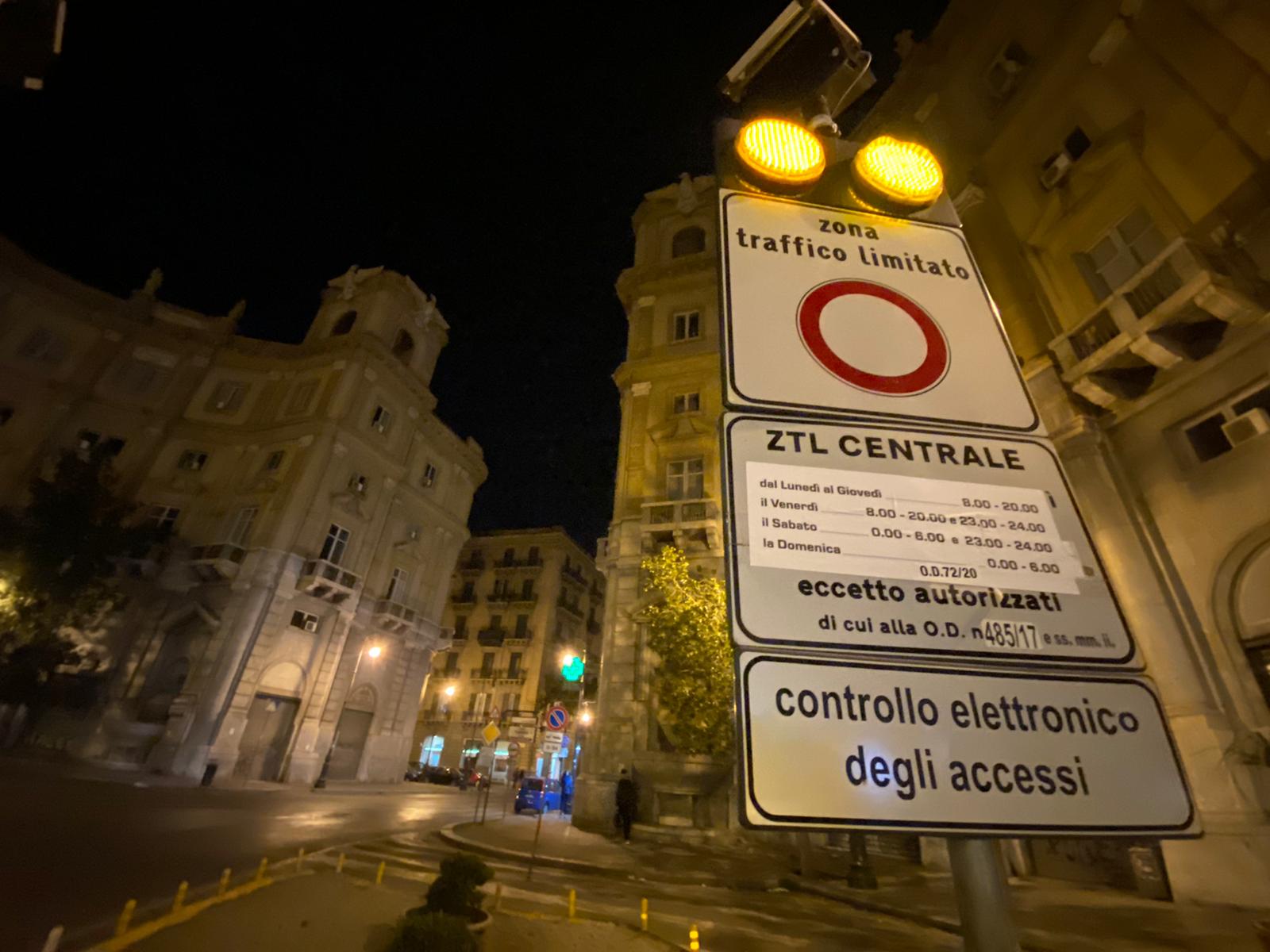 Torna la ZTL a Palermo dal 18 maggio, mai livelli così bassi di smog