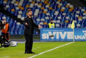 NAPOLI (ITALPRESS) - La gioia per il suo primo trofeo da allenatore e' ancora tanta ma non c'e'...