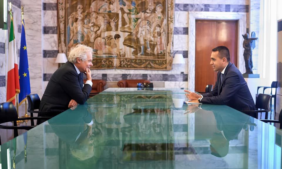 Ponte di Genova, Di Maio incontra Salini
