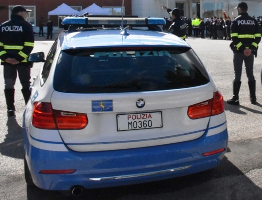 Camion con cronotachigrafo alterato fermato al posto di blocco