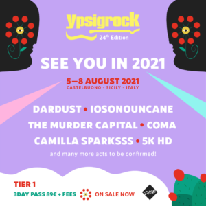 Ypsigrock Festival rimandato al 2021