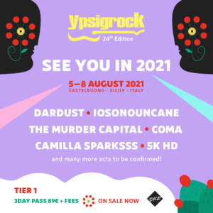 Ypsigrock Festival rimandato al 2021. Per la prima volta nella sua storia, iniziata nel 1997, dopo...