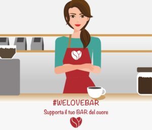 We Love Bar. Un gesto d’amore verso i bar e le caffetterie che stanno affrontando enormi difficoltà...