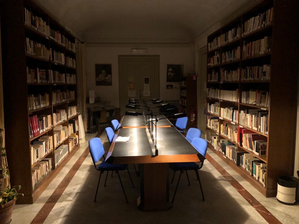 Biblioteca di Villa Trabia, restyling delle lampade delle sale di lettura