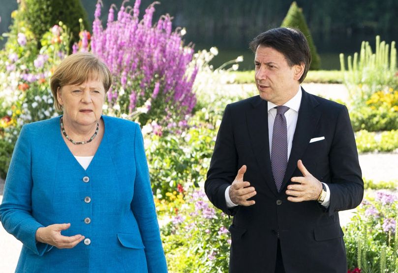 Conte-Merkel “Negoziato difficile, ma si trovera’ accordo”