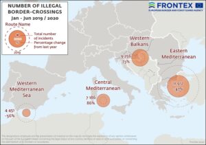 ROMA (ITALPRESS) - Nella prima meta' del 2019 il numero di ingressi illegali nell'Unione Europea e'...