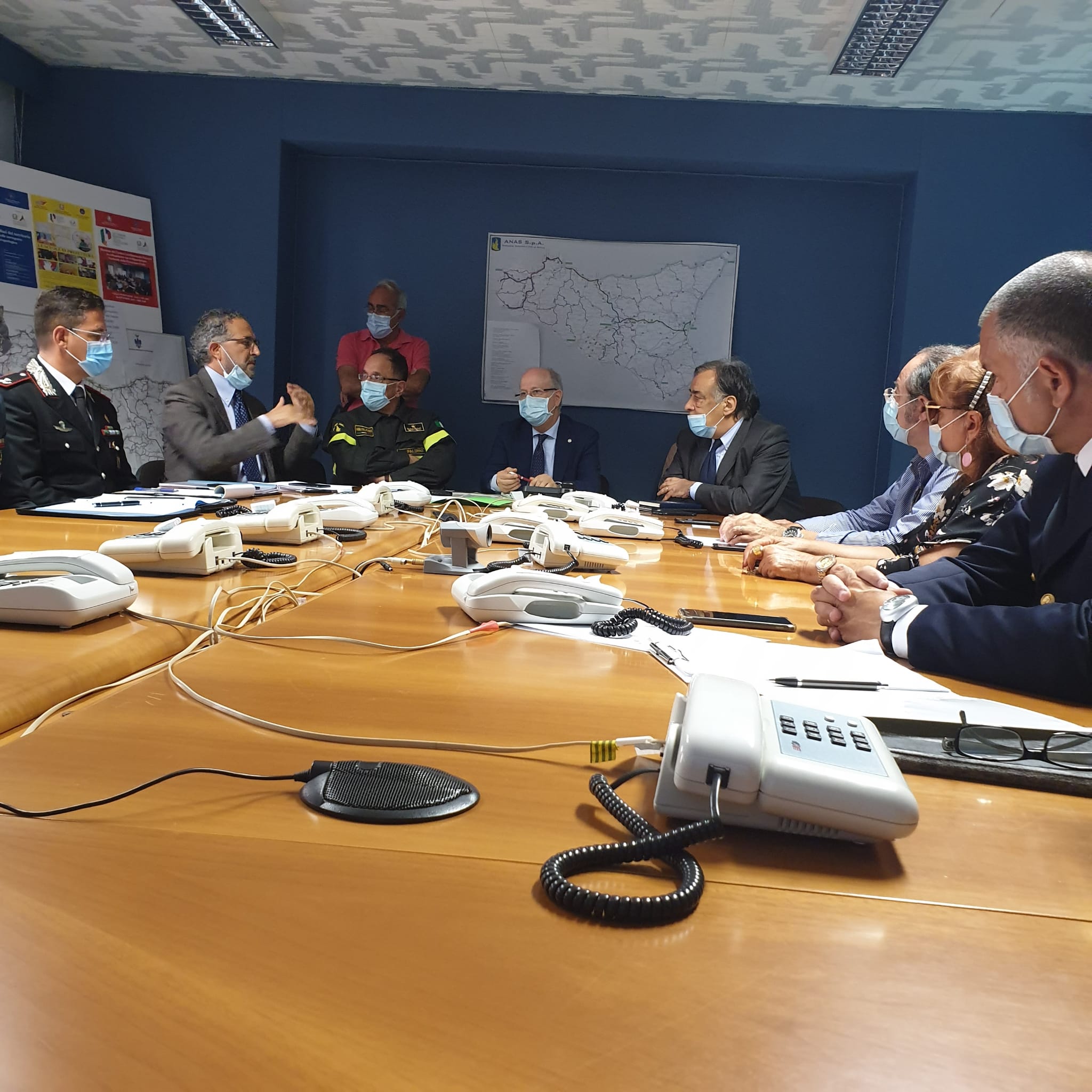 Ripristino viabilità Palermo, in campo i mezzi della Protezione Civile