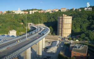 GENOVA (ITALPRESS) - Esito positivo per il collaudo statico del nuovo Ponte Genova San Giorgio...