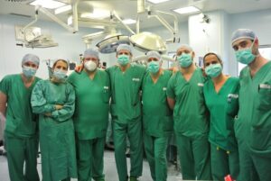 ROMA (ITALPRESS) - Effettuato al Gemelli un intervento di correzione della spina bifida in utero...