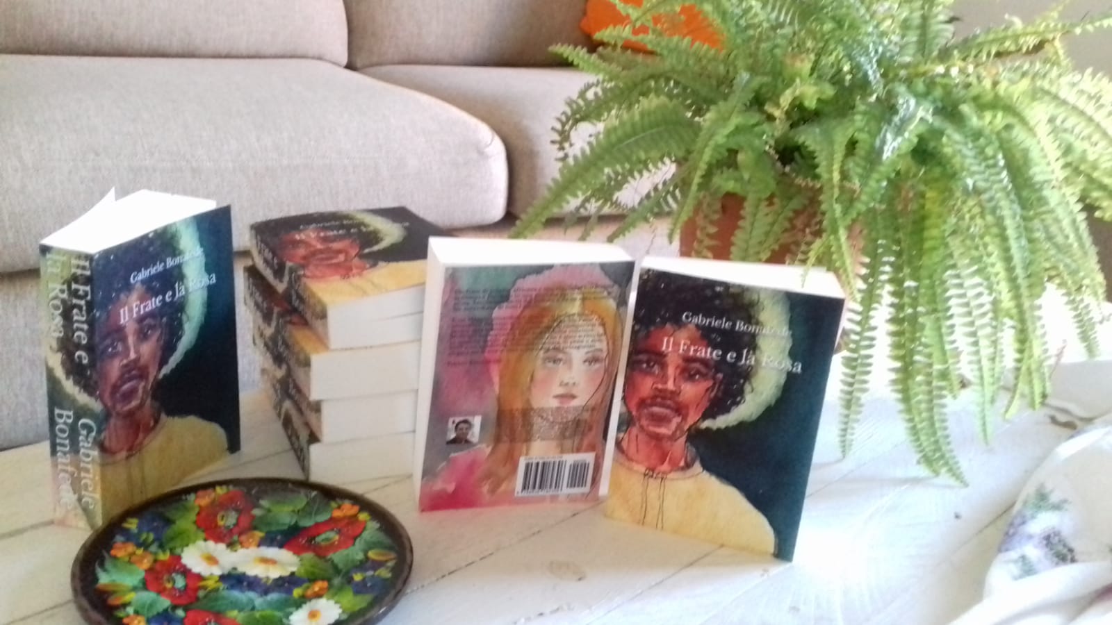 “Il frate e la rosa ” di Gabriele Bonafede, venerdì 28 agosto in piazzetta Bagnasco