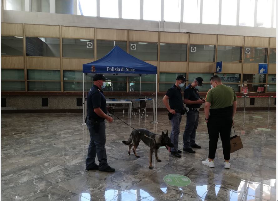 Operazione “Alto Impatto”, controlli della PolFer alla Stazione Centrale