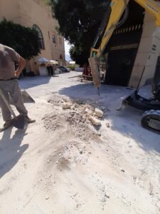 pilastro villa igiea demolito