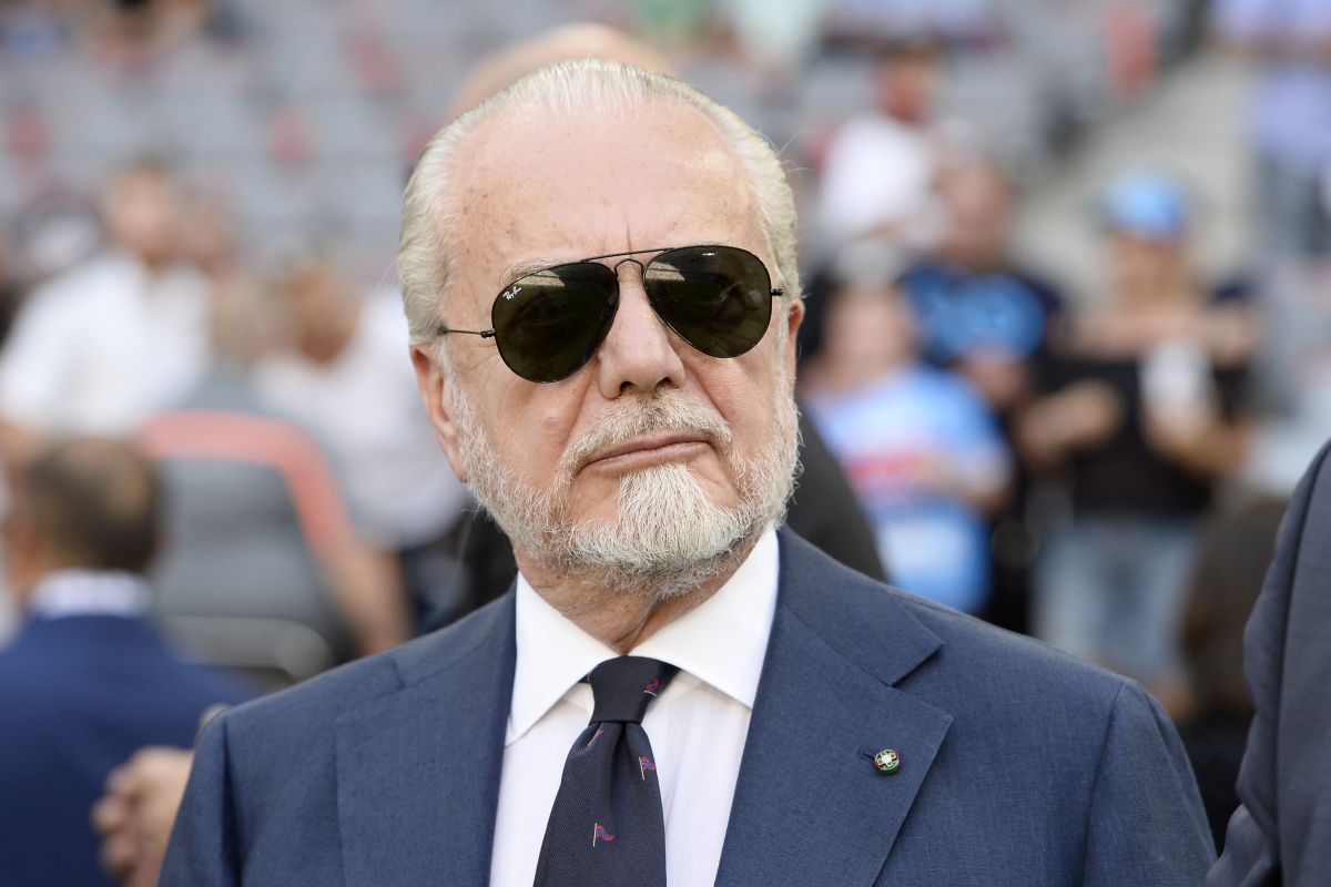 Il presidente del Napoli Aurelio De Laurentiis positivo al Covid-19