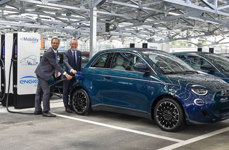 Inaugurato a Mirafiori il progetto pilota Vehicle-to-Grid