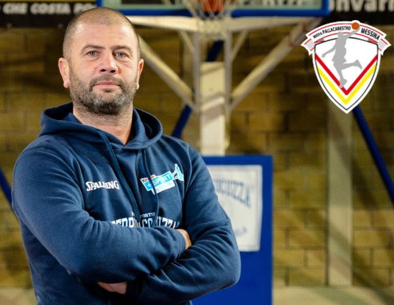 Nuova Pallacanestro Messina Cocuzza, coach Pizzuto confermato nello staff tecnico