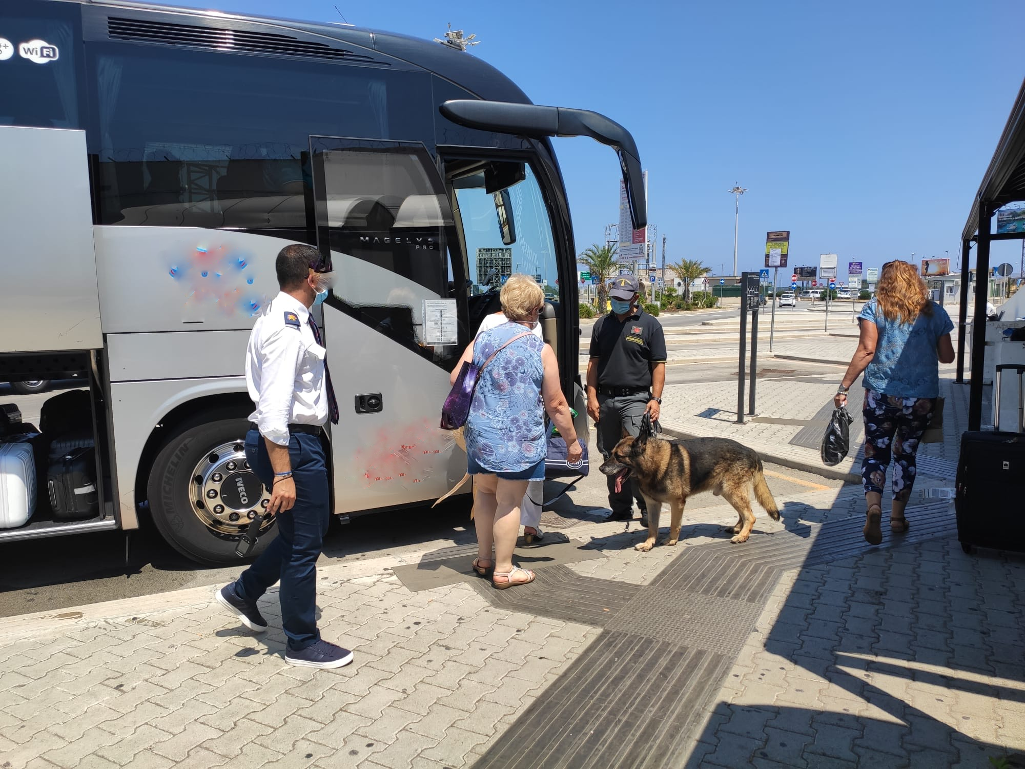 Viaggiavano con 63 ovuli nell’addome, fermati su un bus