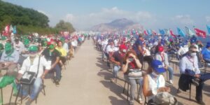 Protesta dei sindacati a Palermo