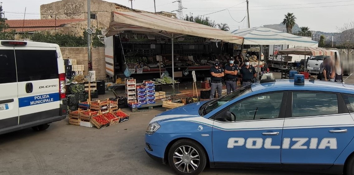 Controlli a Brancaccio: sequestrate oltre 2 tonnellate di ortofrutta