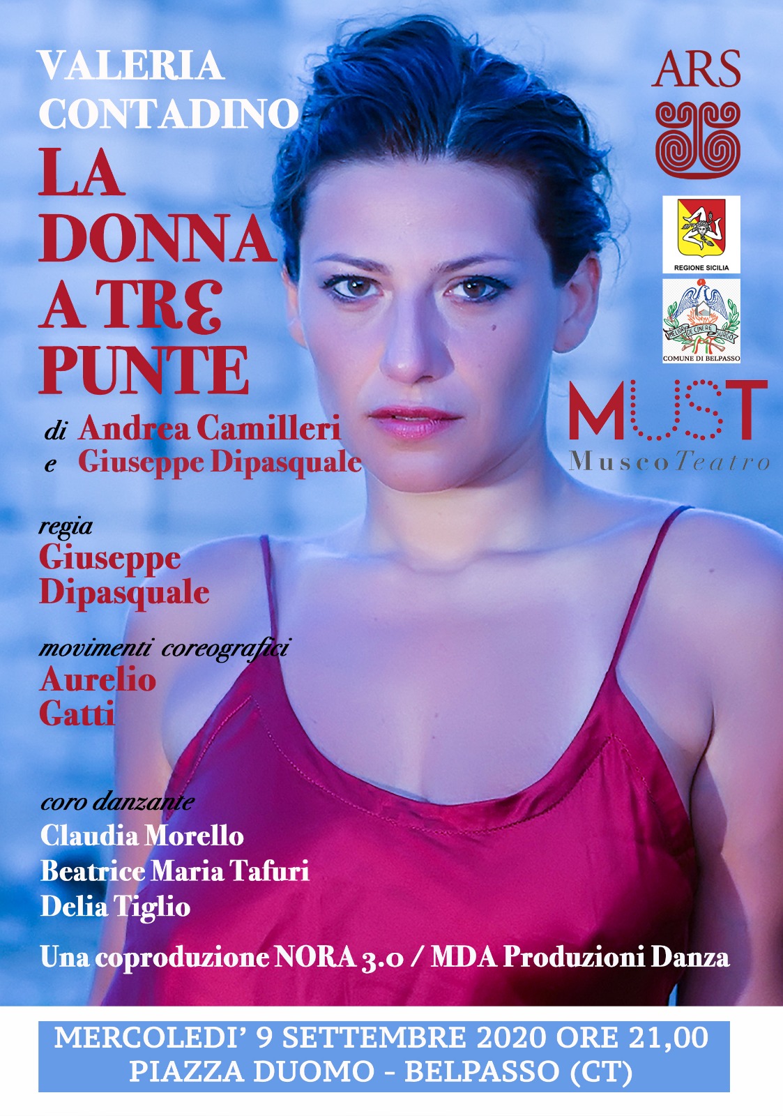 “La donna a tre punte”, l’opera teatrale di Camilleri in scena a Belpasso