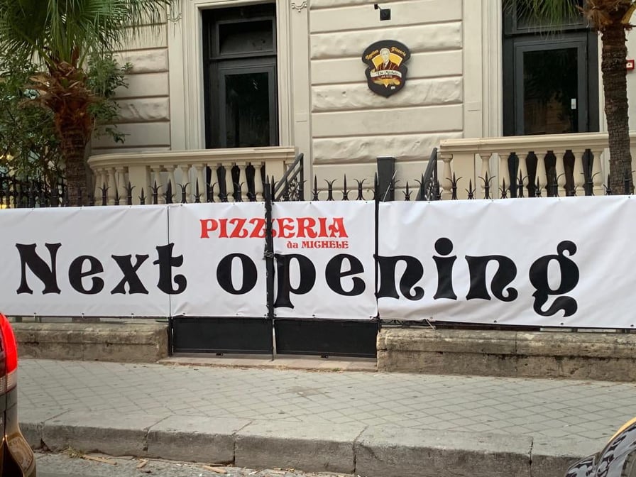 L’antica pizzeria da Michele apre a Palermo: la vera pizza napoletana