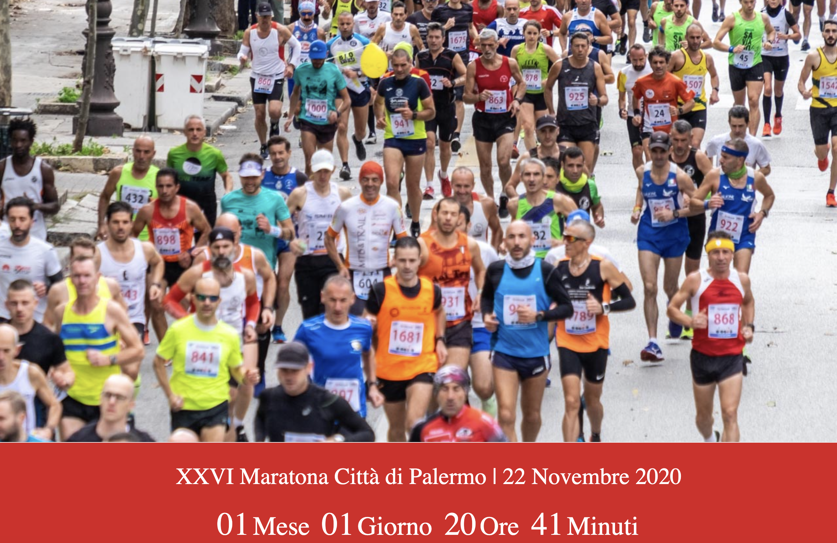 Annullata la Maratona di Palermo: appuntamento al 2021