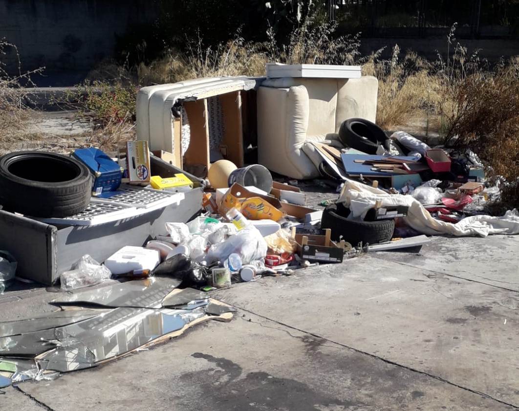 Telecamere anti-discariche abusive a Catania