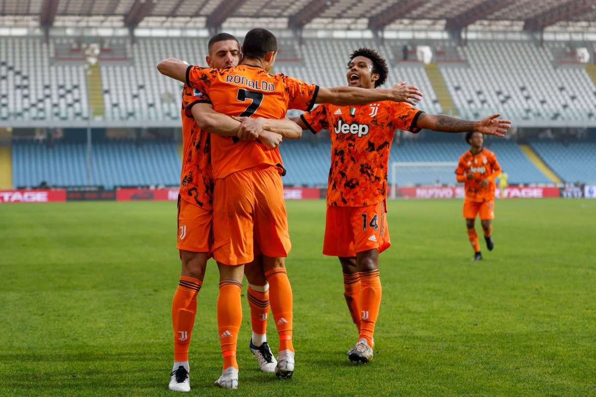 La Juve ritrova Ronaldo e vince: doppietta CR7 e 4-1 allo Spezia