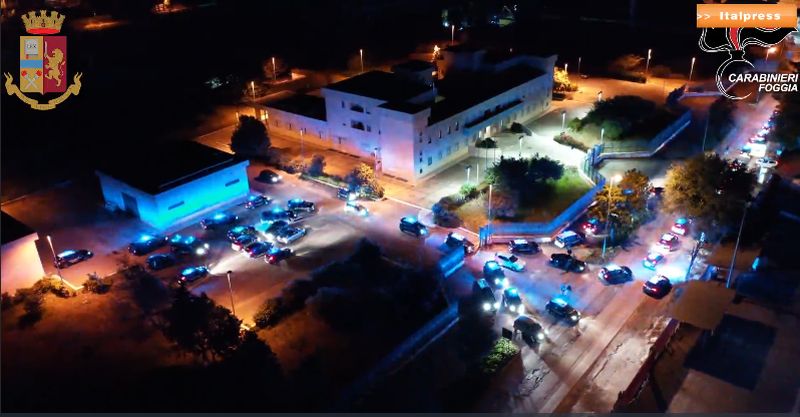 Colpo alla mafia, smantellata “Società Foggiana”