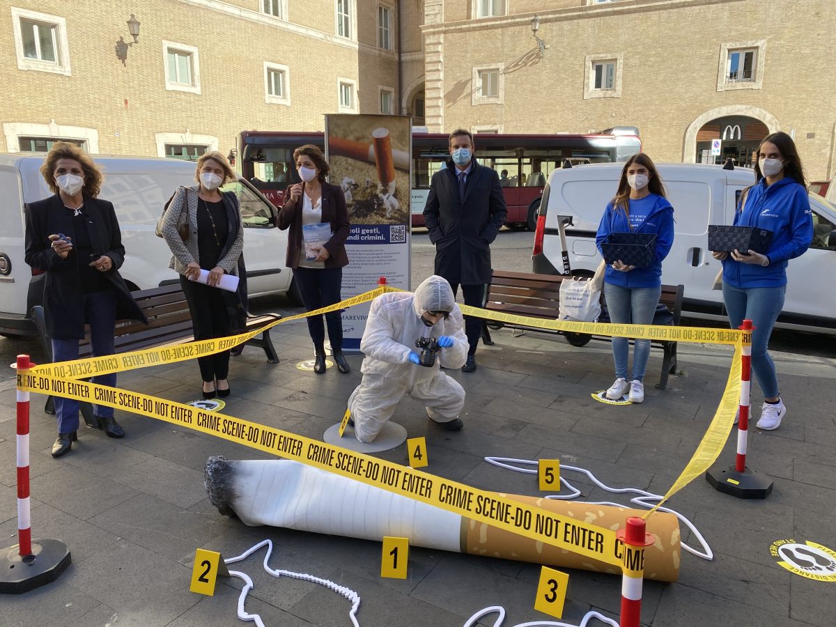 Ambiente, BAT e Marevivo insieme contro i mozziconi di sigarette