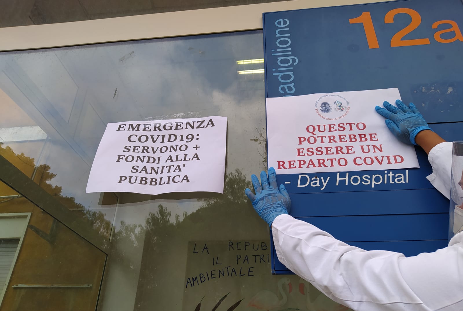 Ospedali in disuso, manifestazione a Catania per metterli in funzione