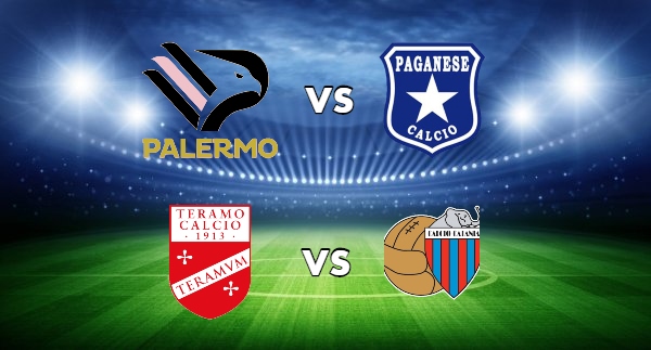 Serie C, sconfitta Catania. Palermo, prima vittoria in casa