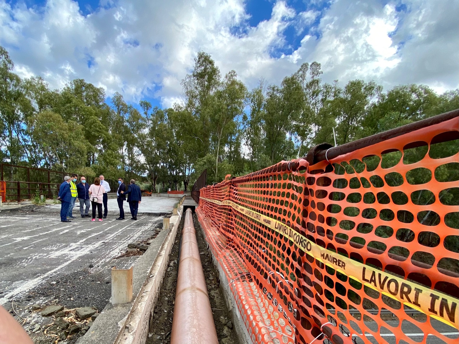 Demolizione di due cavalcavia pericolanti sulla Palermo Messina