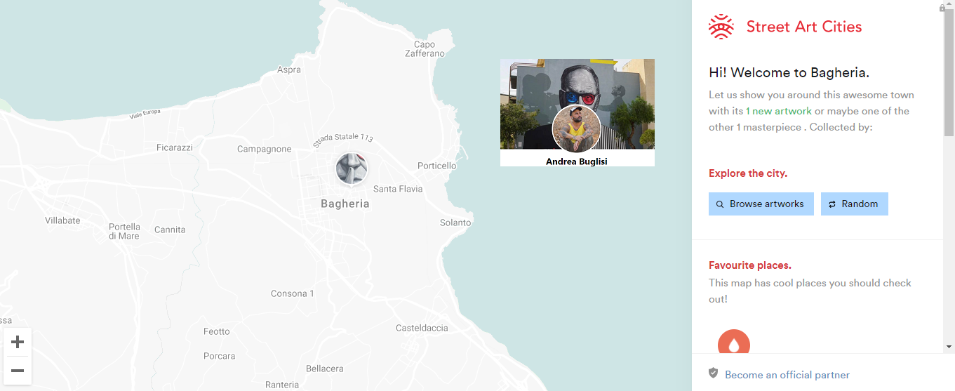 Street Art Cities, Bagheria tra le 723 mete mondiali di arte urbana