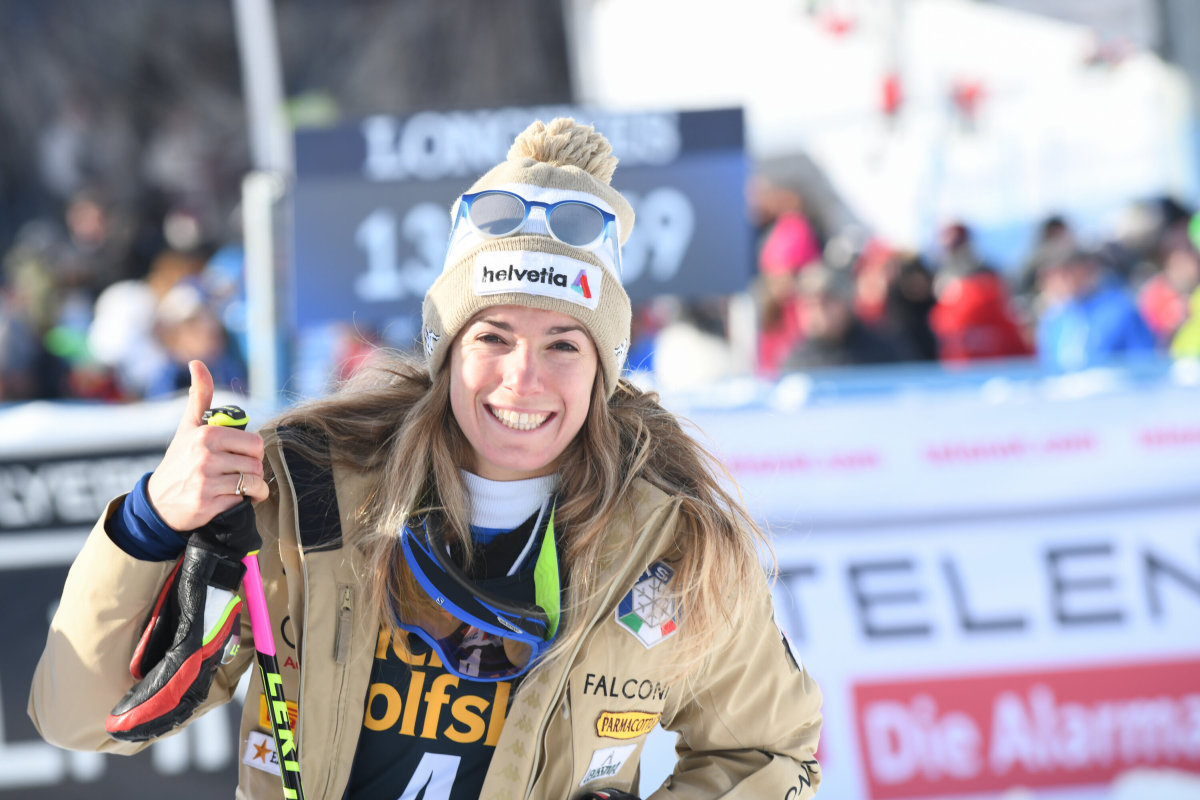 Marta Bassino vince gigante Courchevel, Brignone 5^