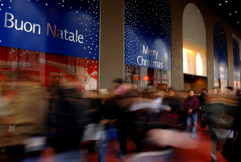 Consumi, per emergenza Covid spesa di Natale -4,7 miliardi