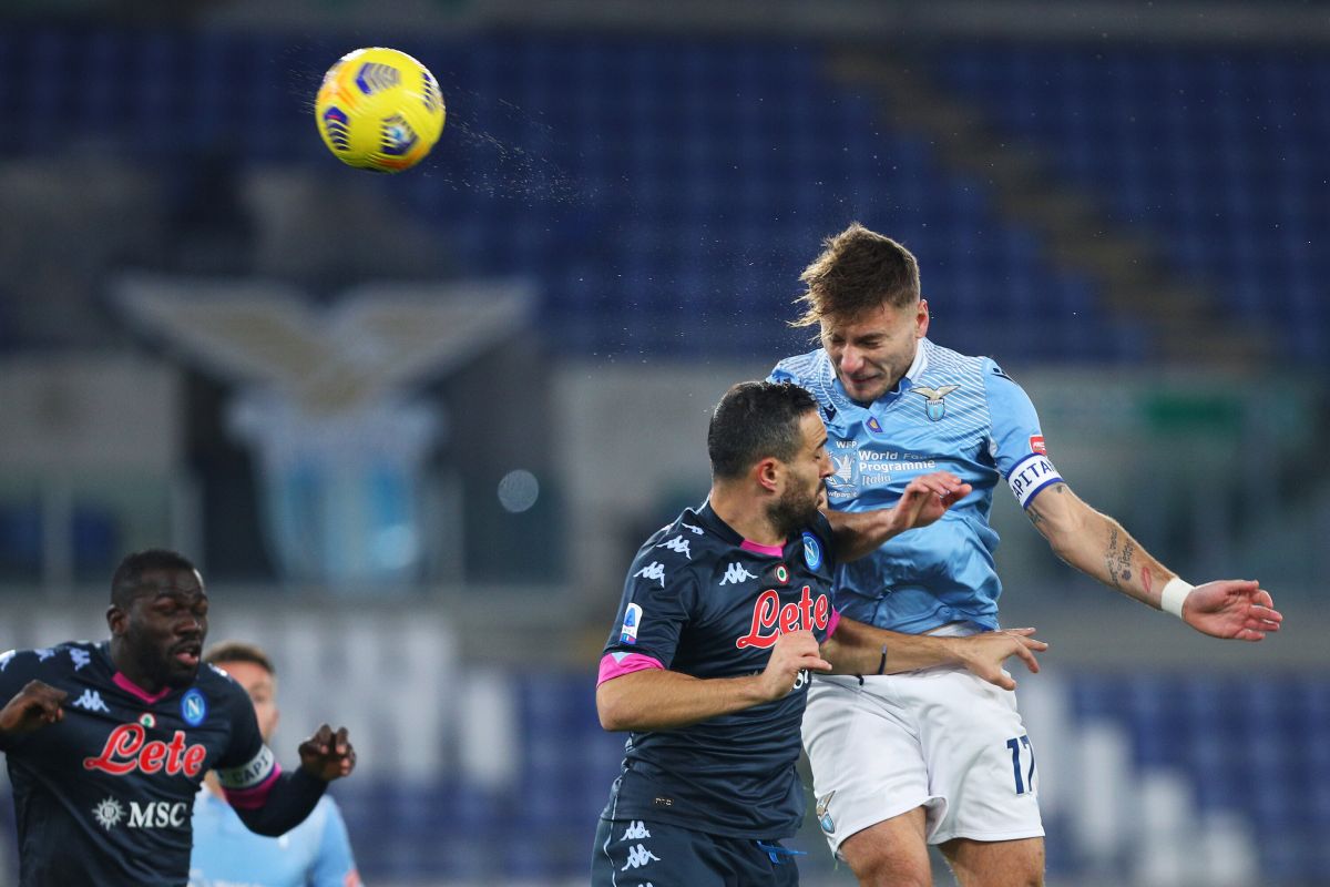 La Lazio batte 2-0 il Napoli, perle di Immobile e Luis Alberto