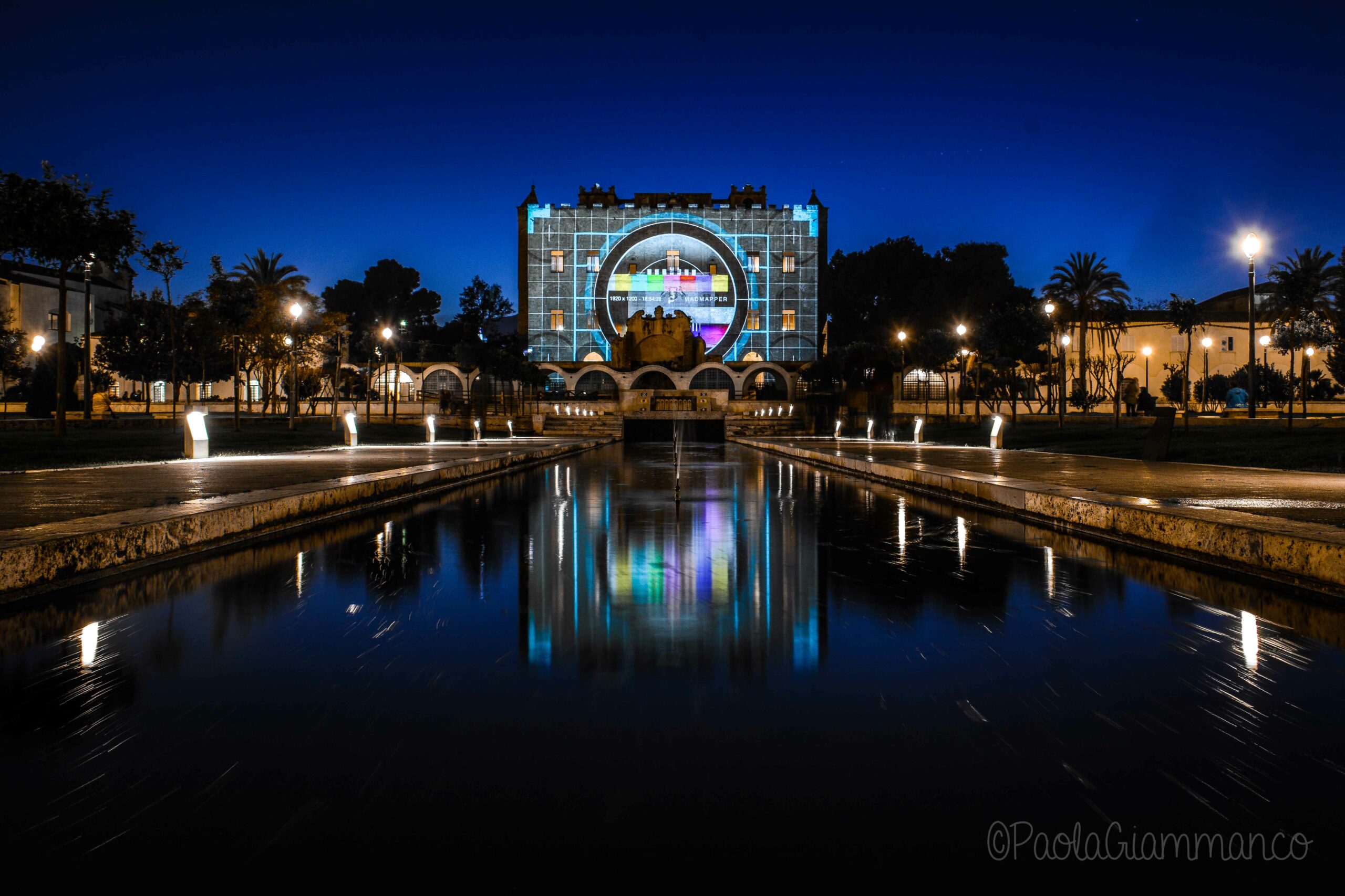 La Zisa illuminata va in streaming: oggi e domani il video mapping Al-aziz