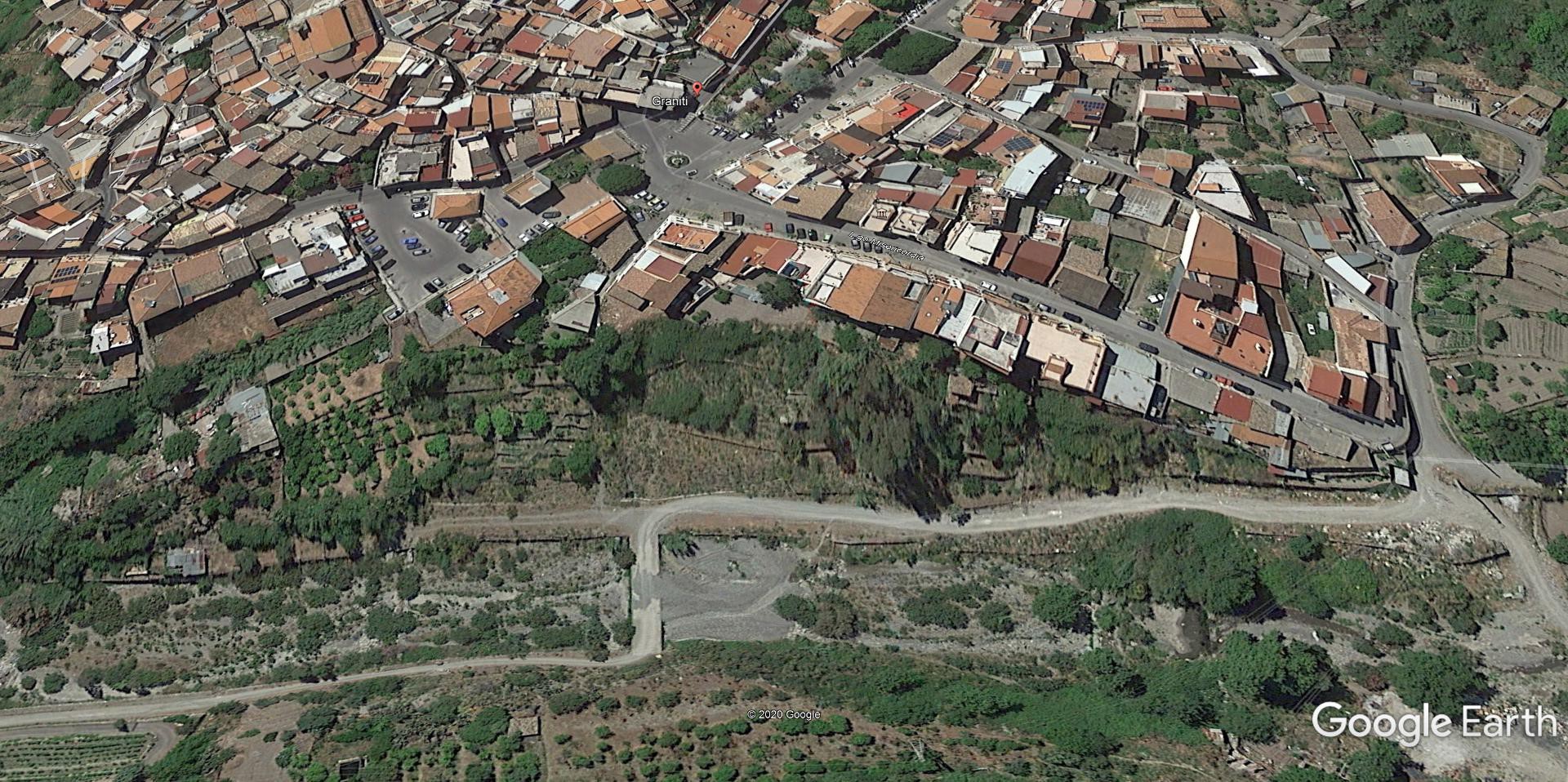 Graniti (Me), lavori per consolidare la zona a valle del centro abitato