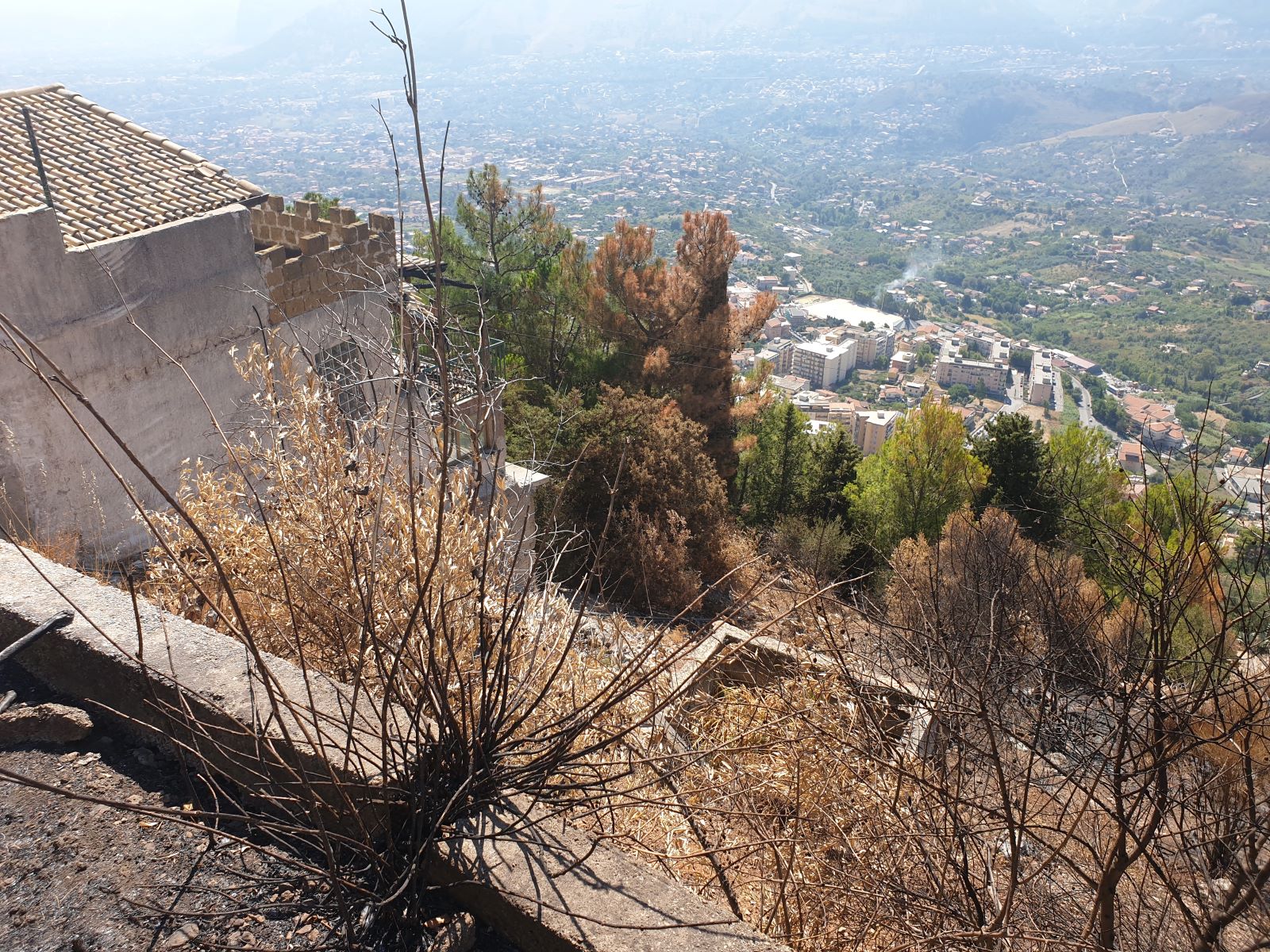 Monreale, un progetto per tre zone collinari che stanno crollando
