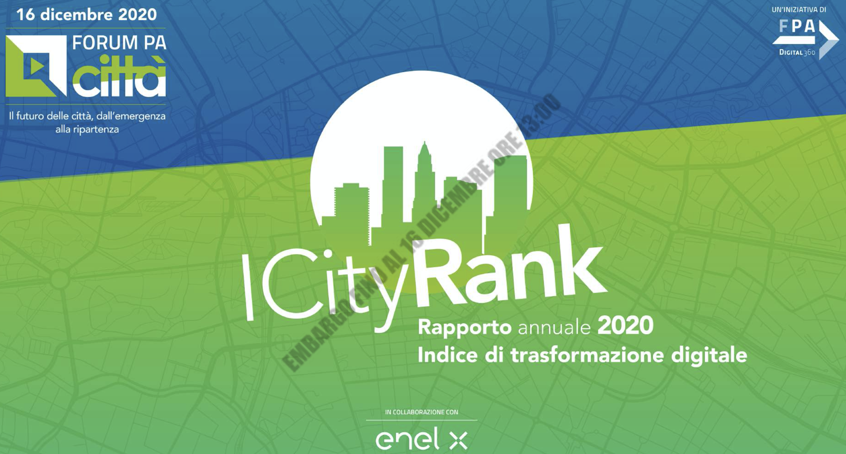 ICity Rank 2020: Palermo 13° tra le città più digitali d’Italia