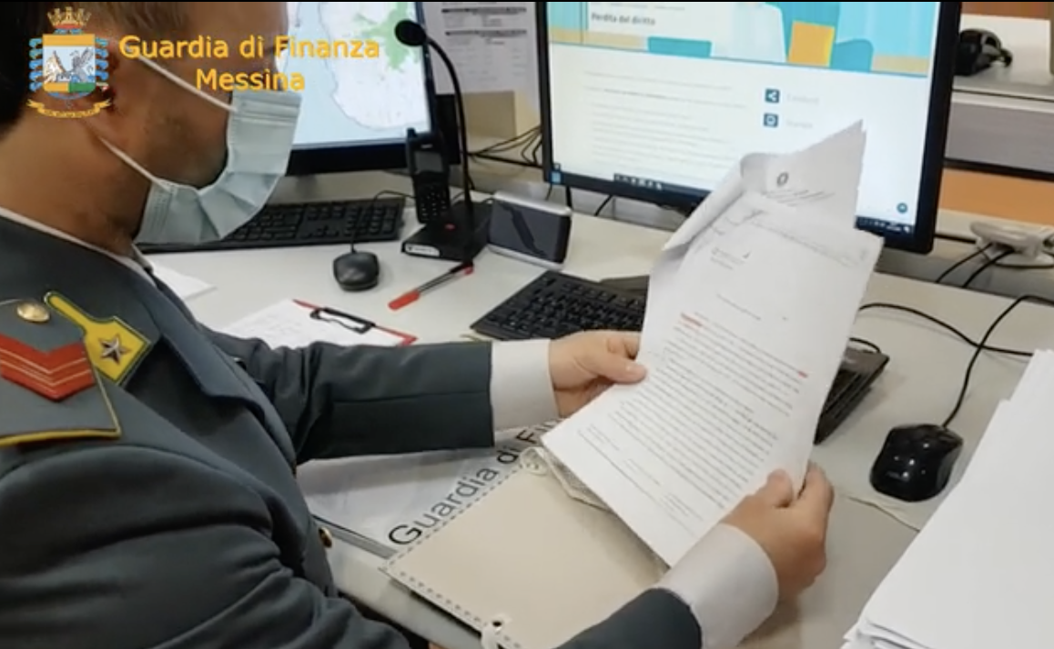 Boss con il reddito di cittadinanza: 25 indagati dalla Gdf di Messina