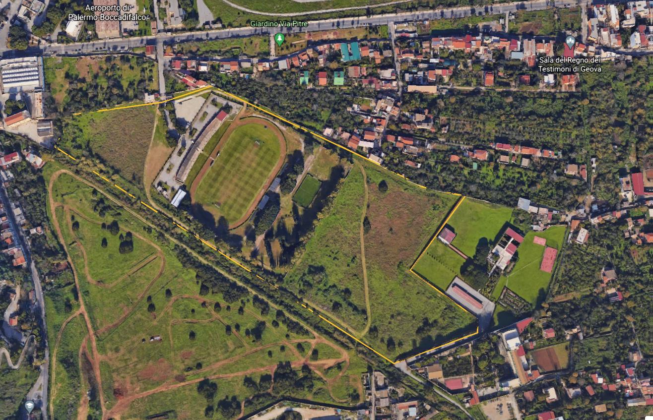 Palermo, un impianto sportivo polifunzionale a Boccadifalco