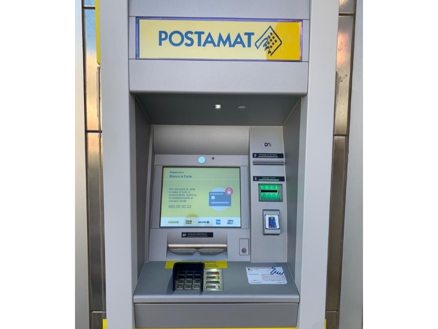 Poste Italiane Palermo: misure anti Covid presso gli ATM Postamat
