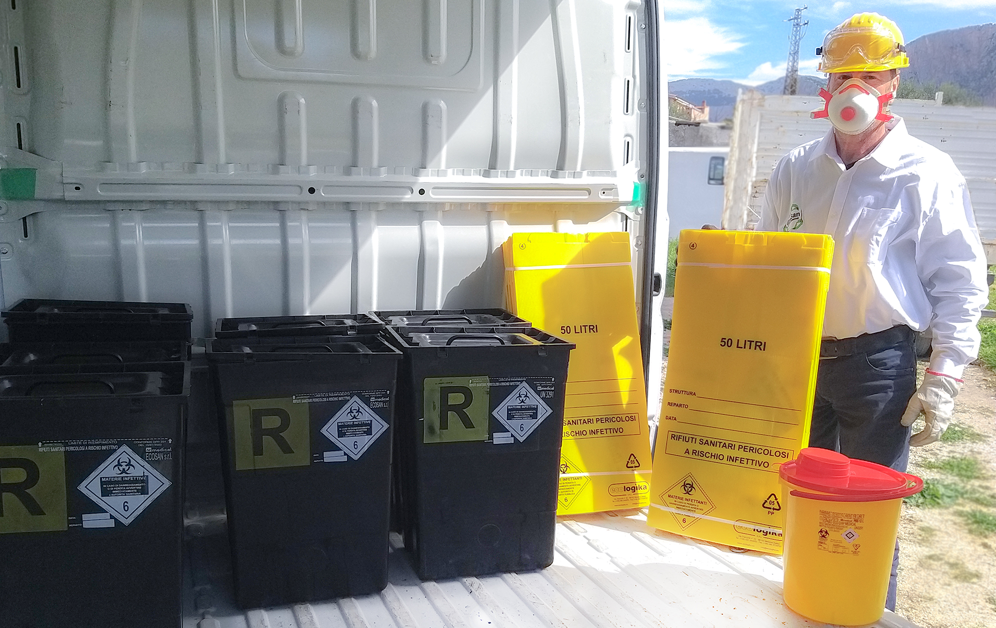 Coronavirus: in Sicilia smaltimento rifiuti a carico delle Asp