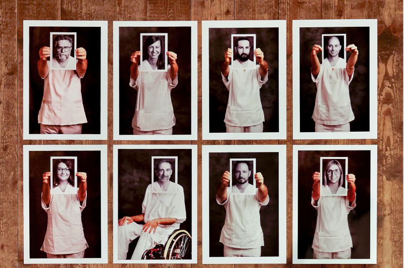 Al via la mostra fotografica virtuale “Infermieri, a viso aperto”